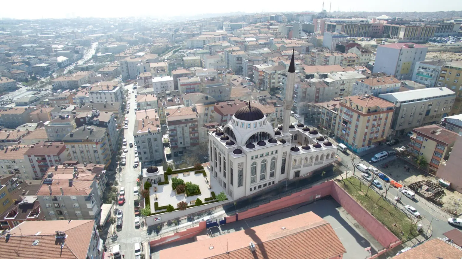 Güngören Mehmet Akif Camii Çevre Düzenlemesi ve Yapım İşi
