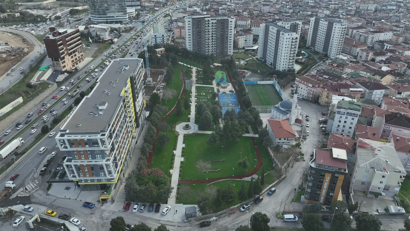 Pendik BOTAŞ Parkı Yapım İşi